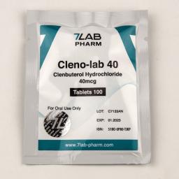 Cleno-lab 40 - Clenbuterol - 7Lab Pharma, Switzerland