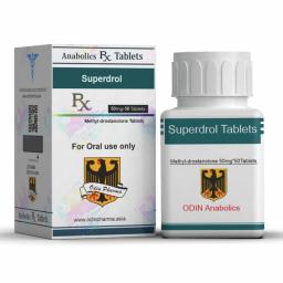 Superdrol 50 - Methyldrostanolone - Odin Pharma